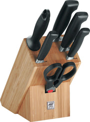 Zwilling Four Star Knife Block 7pc Set - Hospitality Connect