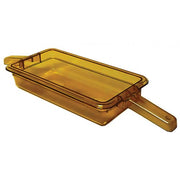 30860H13-65mm Carlisle Amber StorPlus High Heat Food Pan Single Handled 1/3 Size, 65mm Deep 176mm x 325mm - 12 per pack - Pack Price - Hospitality Connect