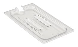 CAMBRO GN 1/3 Cover W/Handle Notch-Clear Box of 6 - Hospitality Connect