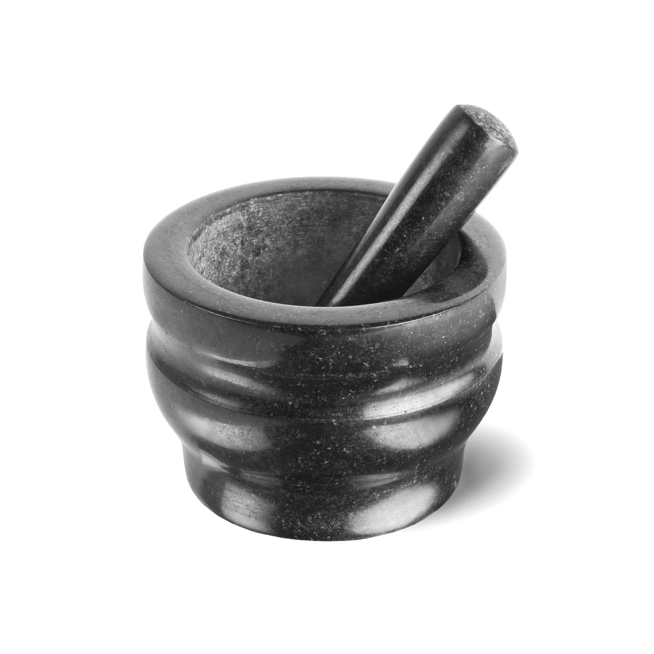 Cole & Mason Worcester Granite Pestle and Mortar set, 14cm, durable kitchen tool for grinding spices and herbs.