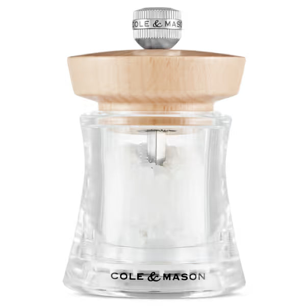 Cole & Mason Holborn 95mm Natural Beech Salt Mill - Hospitality Connect
