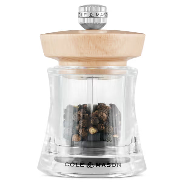 Cole & Mason Holborn 95mm Natural Beech Pepper Mill - Hospitality Connect