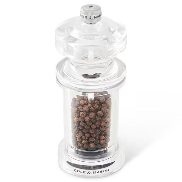 Cole & Mason 605 Acrylic Pepper Mill - Hospitality Connect