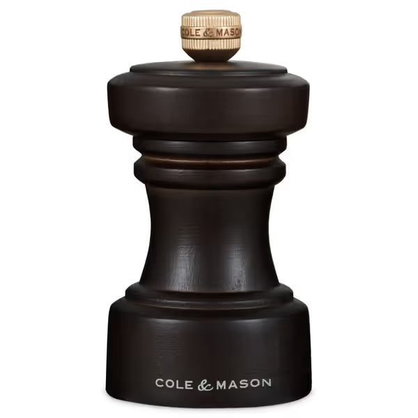 Cole & Mason Hoxton Chocolate Wood Salt Mill 104mm - Hospitality Connect
