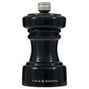 Cole & Mason Hoxton Black Gloss Salt Mill 104mm - Hospitality Connect