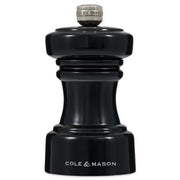 Cole & Mason Hoxton Black Gloss Pepper Mill 104mm - Hospitality Connect