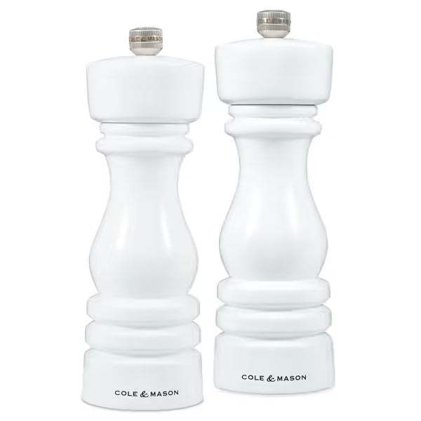 Cole & Mason London Mills White Gloss Gift Set 18cm - Hospitality Connect