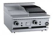 VERR Combination 600mm Grill Plate & 600 mm Char Broiler Bench Mounted VBT-GRP6-CBR6BM. - Hospitality Connect