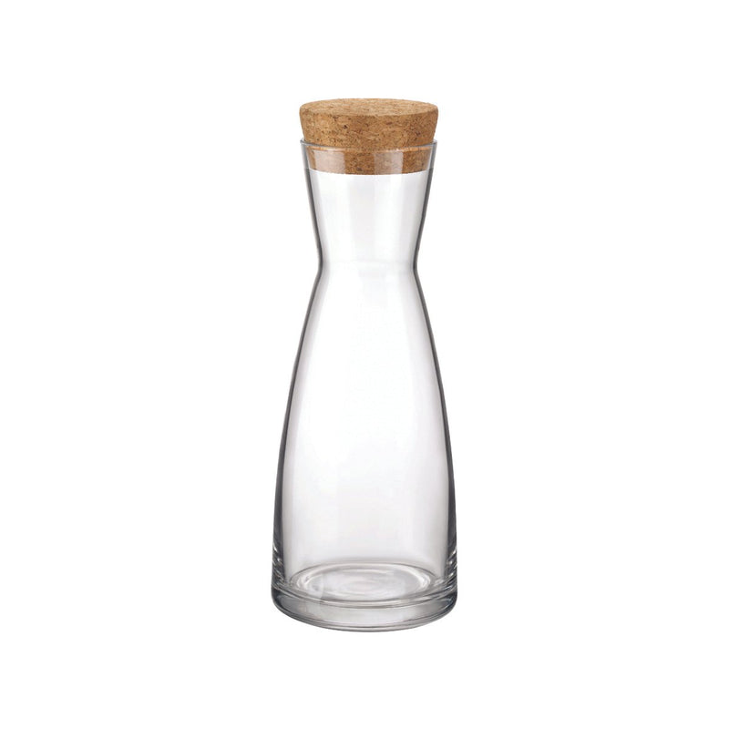 BORMIOLI ROCCO YPSILON CARAFE w/CORK LID 1.0lt (1.25001MSA)