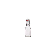 BORMIOLI ROCCO SWING BOTTLE w/WHITE TOP 0.125lt CLR (3.14733 Box of 6 - Hospitality Connect