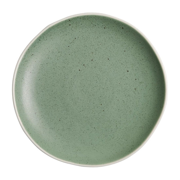 Olympia Chia Green Plate 205mm 8" (Box 6) - Hospitality Connect
