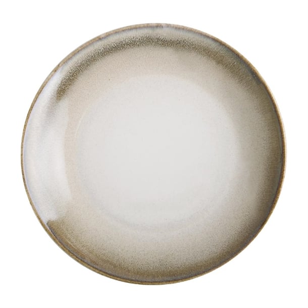 Olympia Birch Taupe Coupe Plate - 200mm (Box 6) - Hospitality Connect