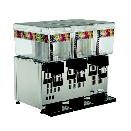 Sammic TRIPLE BOWL COLD DRINK DISPENSER SANTOS #34.3. - Hospitality Connect