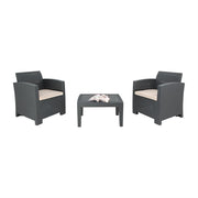 Bolero PP Wicker Armchair & Table Set - Hospitality Connect