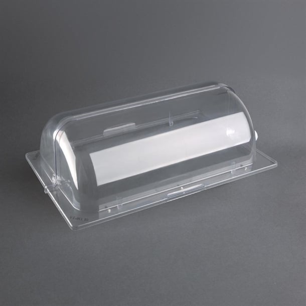 Olympia Polycarbonate Rolltop Cover - GN 1/1 - 535x335x165mm - Hospitality Connect