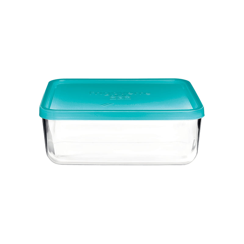 FRIGOVERRE RECT BLUE LID 257x203x94mm, 3.71lt (3.35150.MA4)