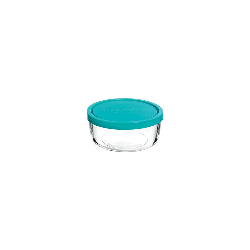 FRIGOVERRE ROUND BLUE LID 120x52mm, 450ml (3.88460.MA2)