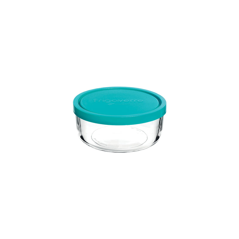 FRIGOVERRE ROUND BLUE LID 180x78mm, 1.59lt (3.88450.MA1)