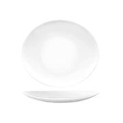 PROMETEO OVAL COUPE PLATTER 270x240mm WHITE (4.90400)