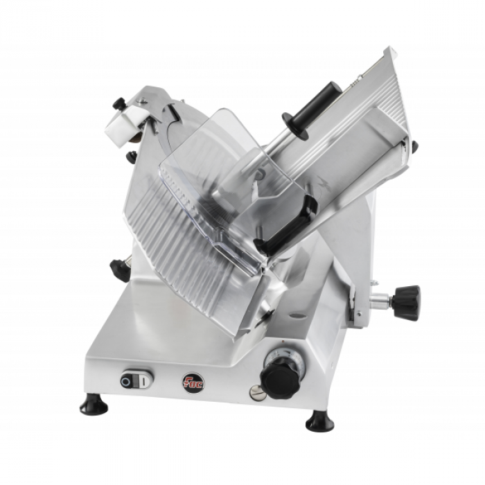 BRICE 350mm BELT DRIVE SLICER (METALLIZED KNOBS) - Hospitality Connect