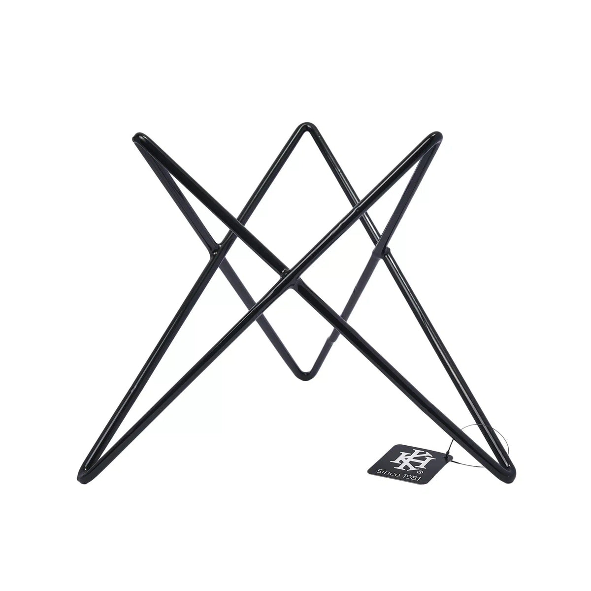 KH PLATTER STAND STAR BLACK