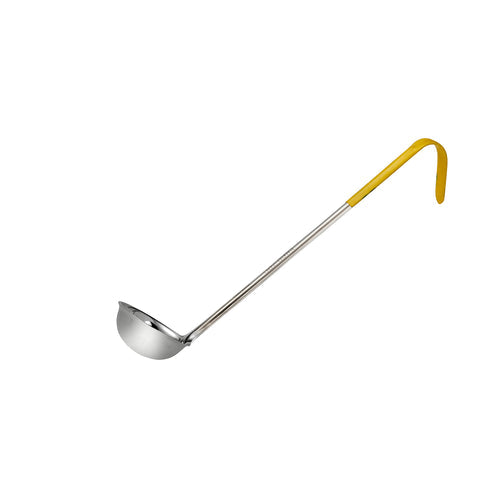 CHEF INOX LADLE S/S 90ml/3oz YELLOW HDL - Hospitality Connect
