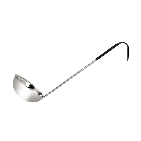 CHEF INOX LADLE S/S 360ml/12oz BLACK HDL - Hospitality Connect