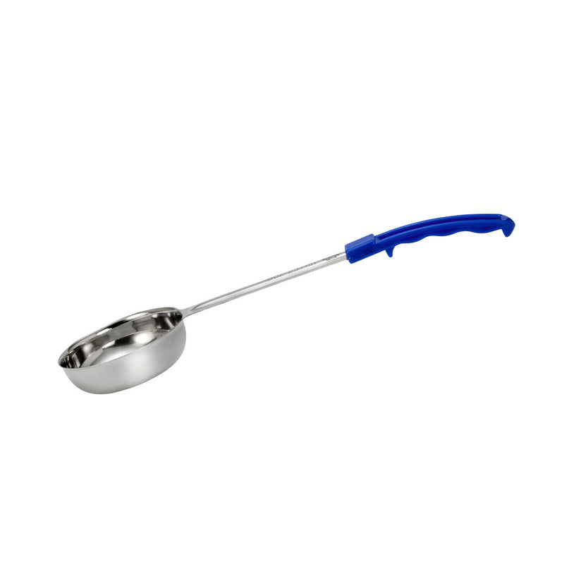 CHEF INOX FOOD PORTIONER SOLID S/S 240ml/8oz BLUE HDL - Hospitality Connect
