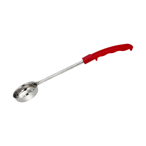 CHEF INOX FOOD PORTIONER PERFORATED S/S 60ml/2oz RED HDL - Hospitality Connect