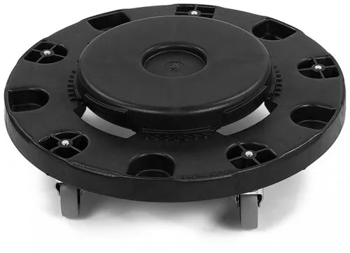 Carlisle Bronco™ Round Waste Container Dolly 3691103. - Hospitality Connect