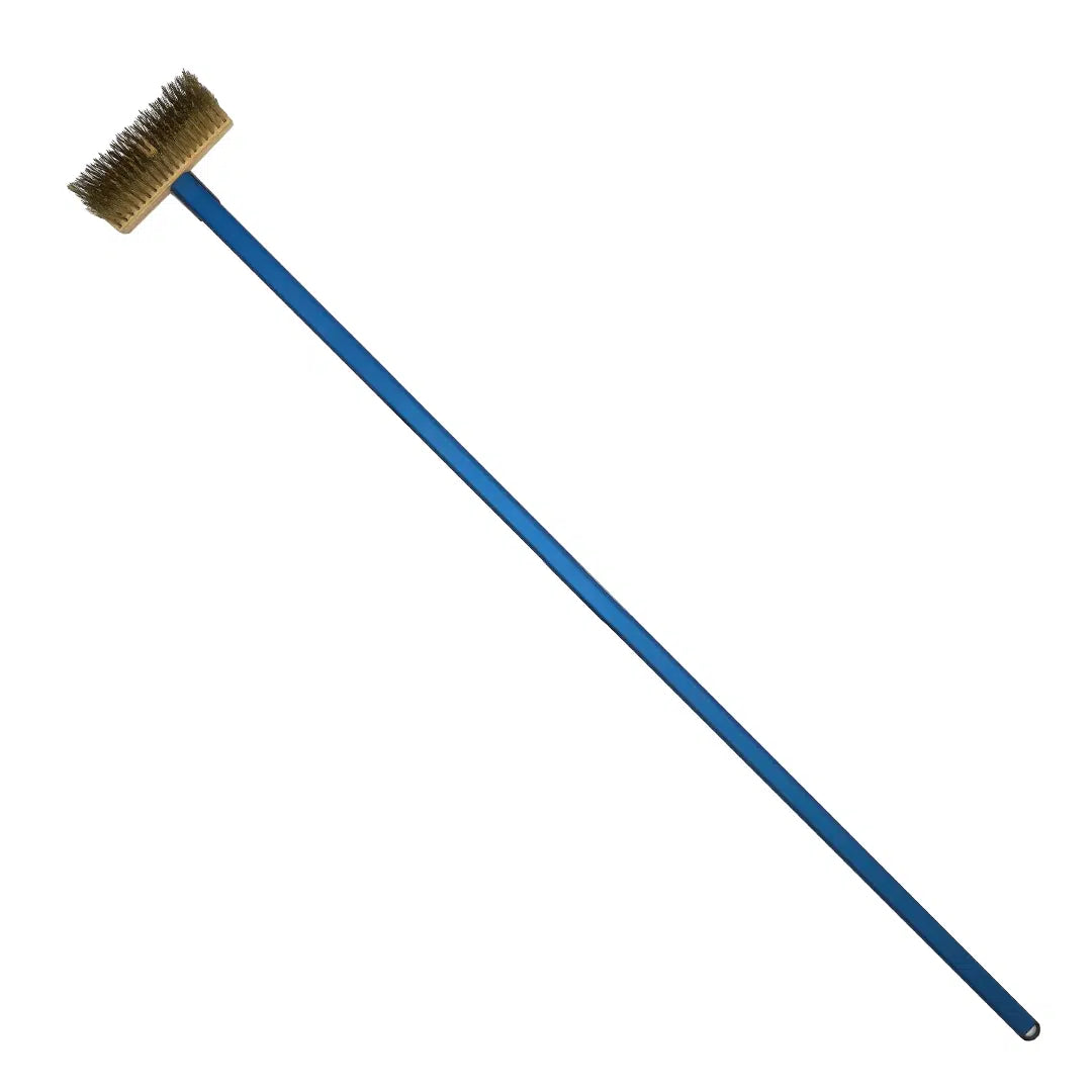 KH AMORE RECT OVEN BRUSH WITH SCRAPER 19 X 6CM HEAD WITH 150CM HANDLE