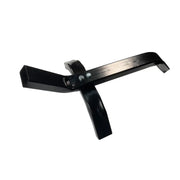 KH AMORE ANDIRON STUMP HOLDER 50 X 30 X 22.5CM BLACK