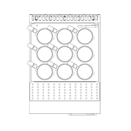 B&S Black Noodle Cooker 9 Baskets NC-9. - Hospitality Connect