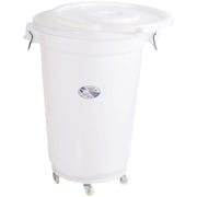 KitchenKnock Plastic Bin Lid - food Grade White - PE - Dolly - 150L - 0090 393419 - Hospitality Connect
