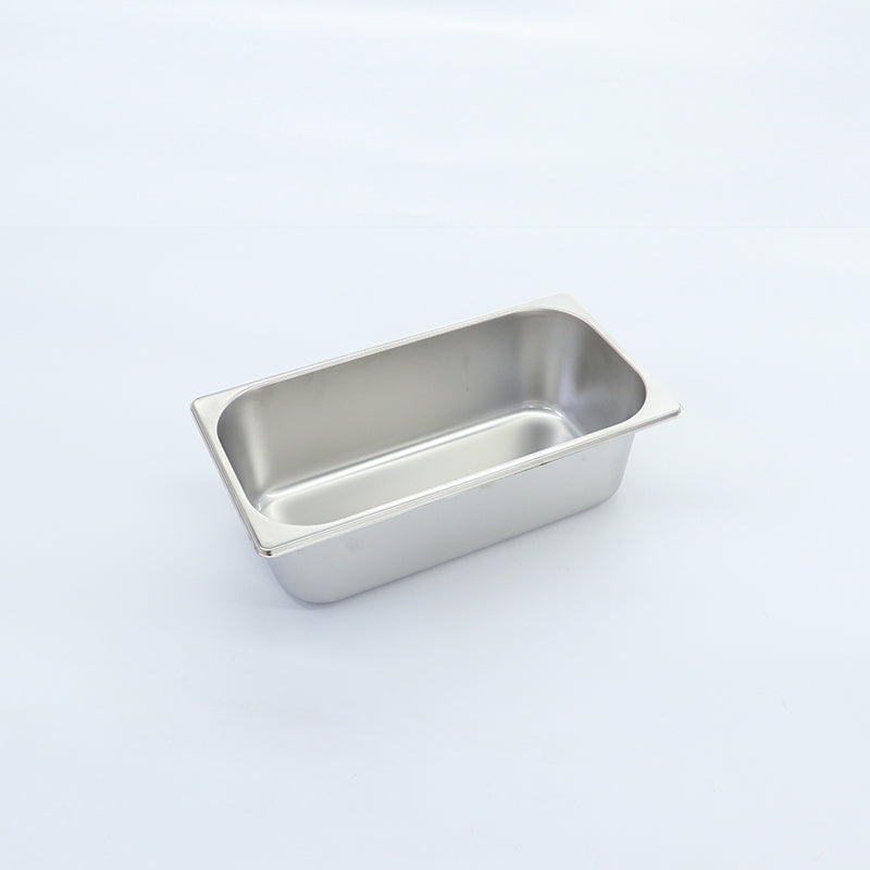 KitchenKnock Gastronorme Pan - S/S - 1/3 Size - 100mm 393535 - Hospitality Connect