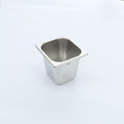 KitchenKnock Gastronorme Pan - S/S - 1/6 Size - 150mm 393540 - Hospitality Connect