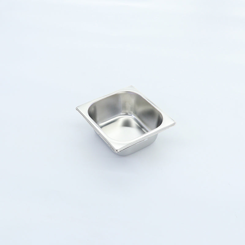 KitchenKnock Gastronorme Pan - S/S - 1/6 Size - 65mm 393542 - Hospitality Connect