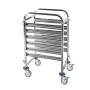 KitchenKnock Gastronorme Pan Trolley - 380×550×1000mm 393576 - Hospitality Connect