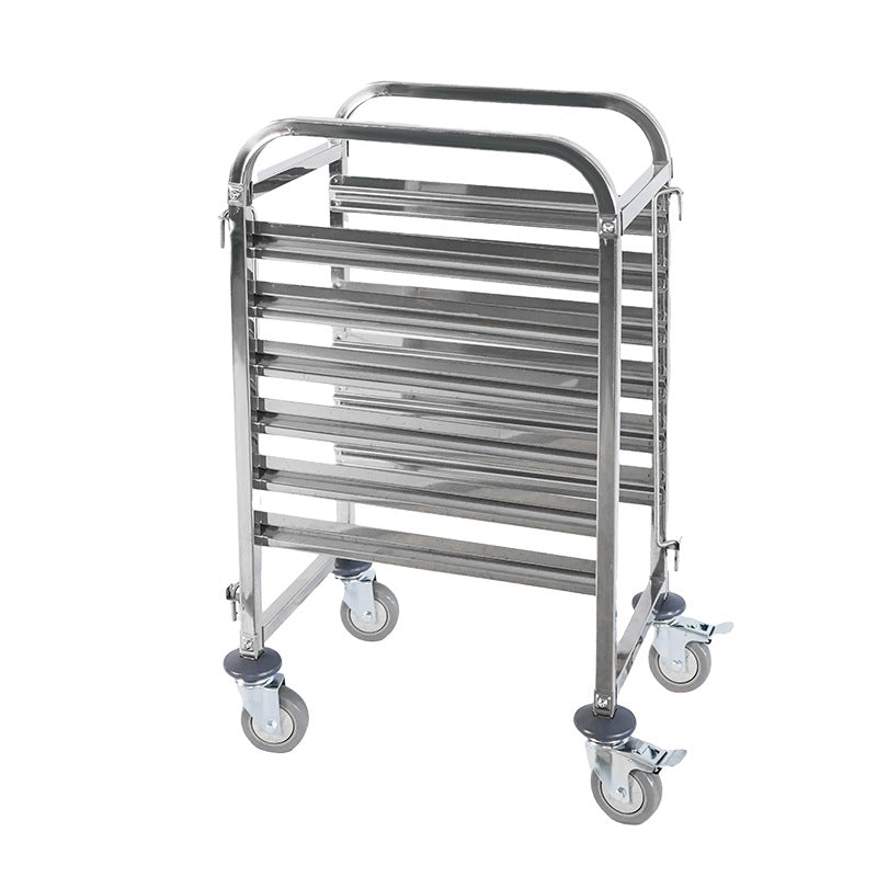 KitchenKnock Gastronorme Pan Trolley - 380×550×1000mm 393576 - Hospitality Connect
