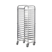 KitchenKnock Gastronorme Pan Trolley - 380×550×1735mm 393577 - Hospitality Connect