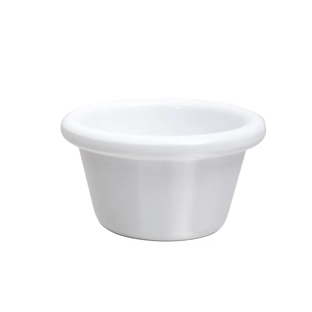 KH RAMEKIN 50ML WHITE 63MM DIAMETER MELAMINE