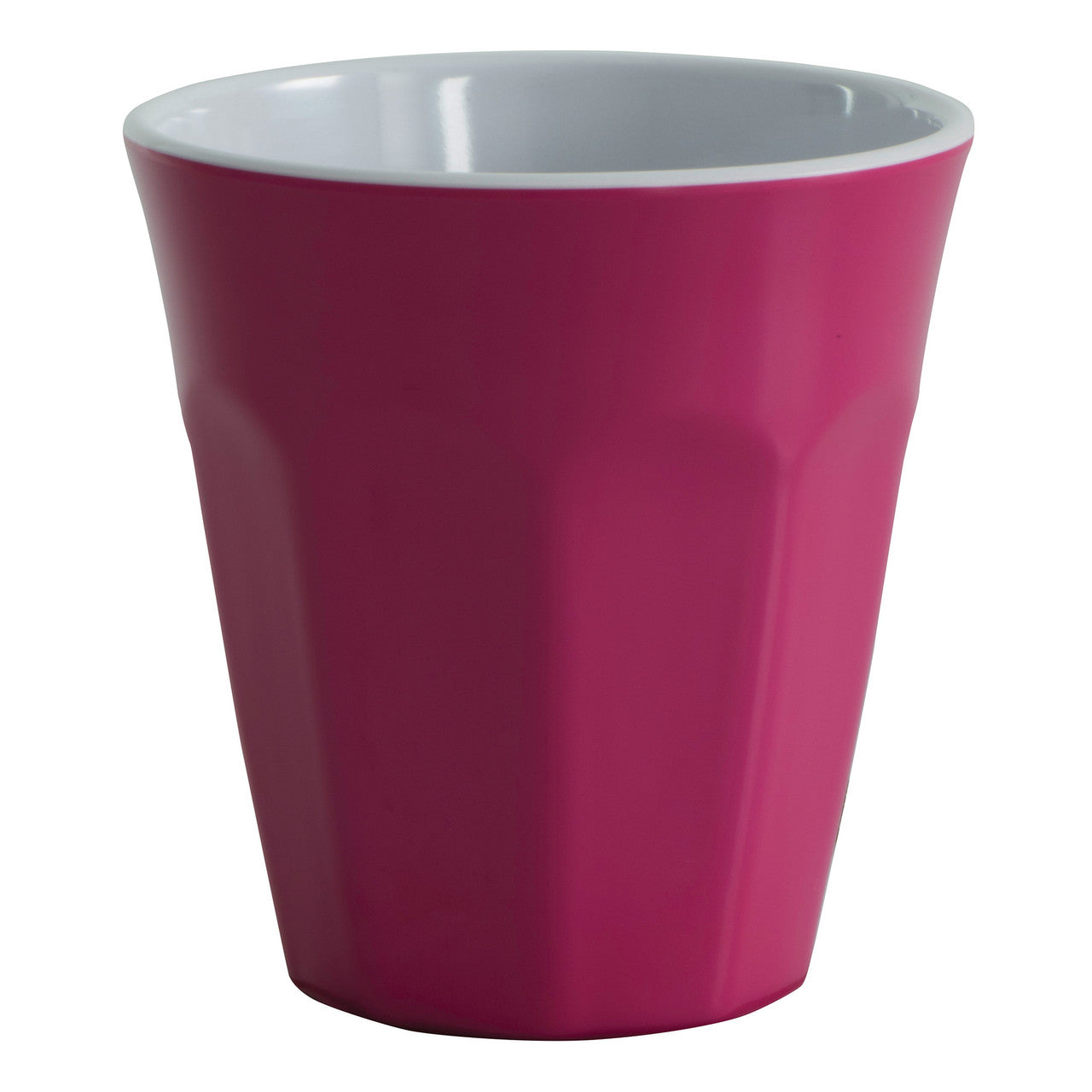 SERRONI Café Melamine Two Tone Cup - Fuscia Pink16745 - Hospitality Connect