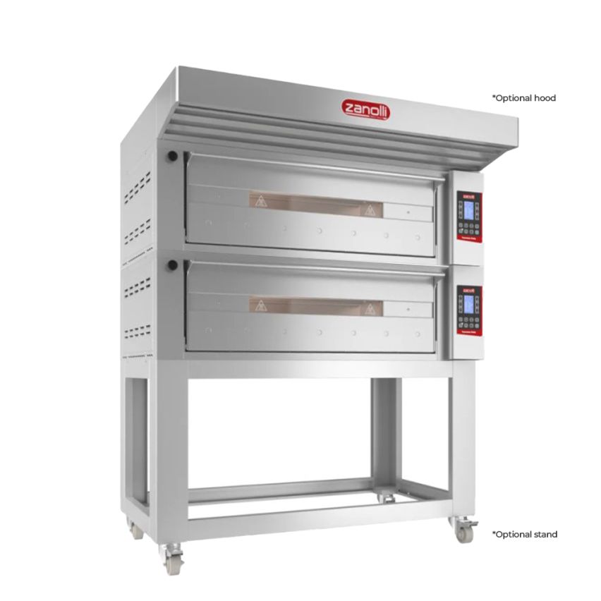 Zanolli Teorema Polis 3/MC26-2 Double Deck Bakery Oven – POM3E06A-2