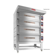Zanolli Teorema Polis 3/MC26-2/MC18-2 Multi-height Quadtriple Deck Bakery Oven – POM3E06A-2+POM3E04A-2