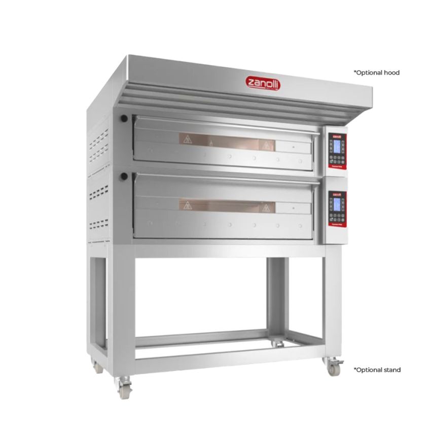 Zanolli Teorema Polis 3/MC26-1/MC18-1 Multi-height Double Deck Bakery Oven – POM3E06A-1+POM3E04A-1