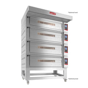 Zanolli Teorema Polis 3/MC26-3/MC18-1 Multi-height Quadtriple Deck Bakery Oven – POM3E06A-3+POM3E04A-1