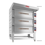 Zanolli Teorema Polis 3/MC26-3 Triple Deck Bakery Oven – POM3E06A-3