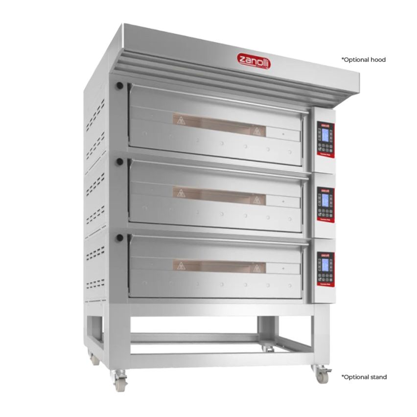 Zanolli Teorema Polis 3/MC26-3 Triple Deck Bakery Oven – POM3E06A-3