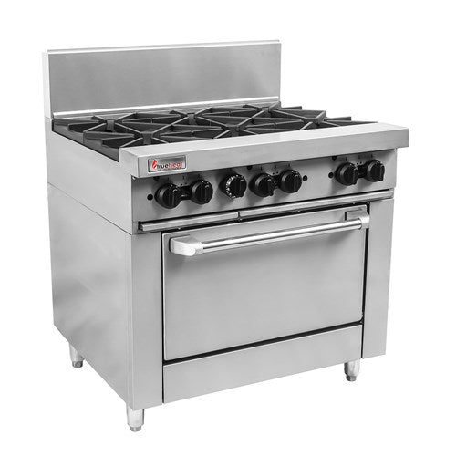 Trueheat RC Series 900mm Range W 2 Burners And 600mm Griddle Plate RCR9-2-6G - Hospitality Connect