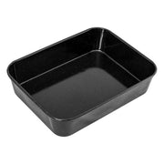 BAKEMASTER Professional Vitreous Enamel Roasting Pan, 35 x 25 x 6cm - Non Stick - Hospitality Connect
